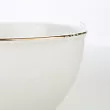 Salaterka z rantem 14 cm Altom Design - MariaPaula złota linia L02