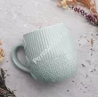 Kubek beczułka 0,4 L Altom Design - Sweterek miętowy 07.KBE.3202