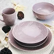 Serwis obiadowo-herbaciany na 6 osób (26 el) Lubiana - Hanami Pudrowy Róż