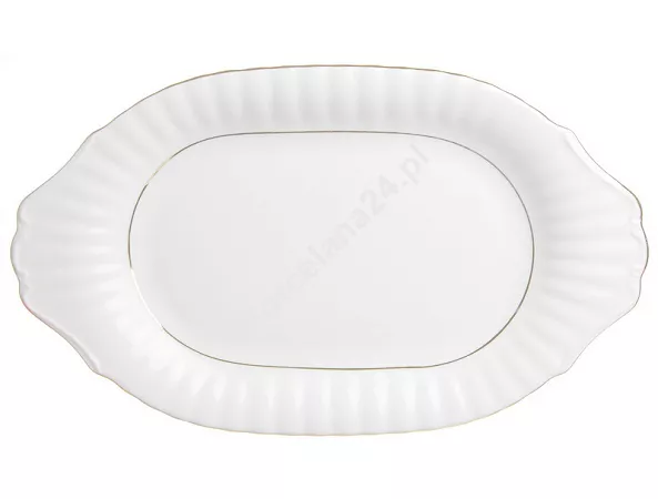 Półmisek 39 cm Chodzież - Iwona ZŁOTA LINIA  B014 Półmisek 39 cm Chodzież - Iwona ZŁOTA LINIA  B014