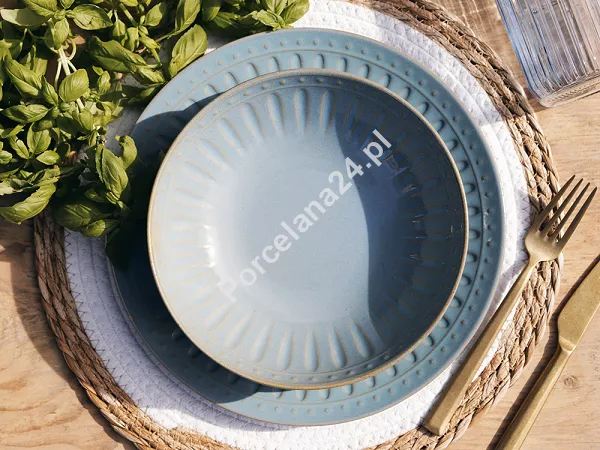 Komplet talerzy na 6 osób (18 el) Arca Italy - Alternative Vintage Tiffany Komplet talerzy na 6 osób (18 el) Arca Italy - Alternative Vintage Tiffany