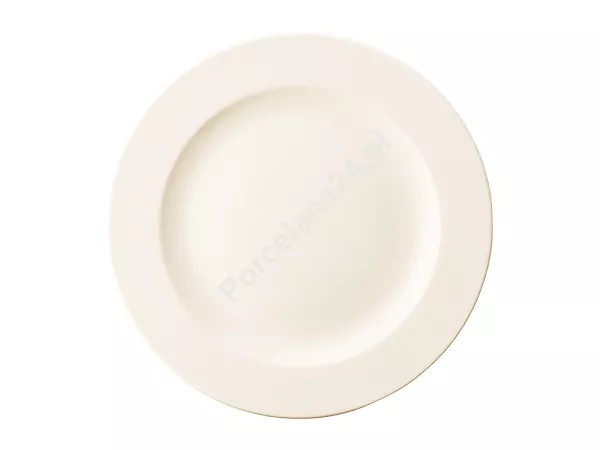 Talerz płytki 27 cm (z rantem) Rinart - Banquet ecru Talerz płytki 27 cm (z rantem) Rinart - Banquet ecru
