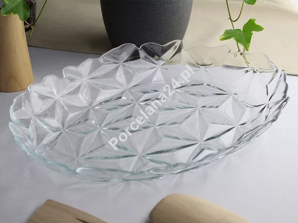 Półmisek owalny 33x25cm Pasabahce - Estrella 1D.POL.722307 Półmisek owalny 33x25cm Pasabahce - Estrella 1D.POL.722307