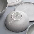 Talerz płytki 27 cm Bogucice - Alumina Granite Silver Grey Nordica 1130