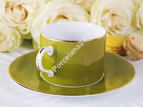 Filiżanka ze spodkiem 0,23 L / 16 cm Porcel - Olivia GIFT BOX 10.OL.FS23 Filiżanka ze spodkiem 0,23 L / 16 cm Porcel - Olivia GIFT BOX 10.OL.FS23