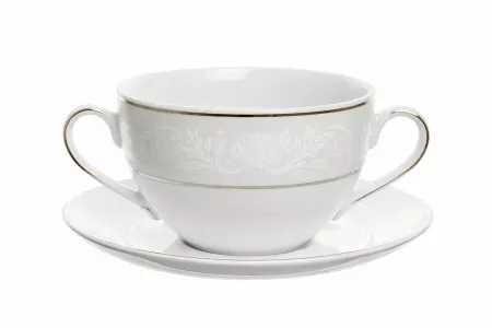 Bulionówka ze spodkiem 0,35 L / 15,7 cm Chodzież - Yvonne E373 EDGAR