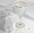 Kpl. kieliszków do wina czerwonego 320 ml (6szt) Bohemia Jihlava - Nicolette Gold 4SB.NIG.028757