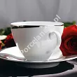 Filiżanka ze spodkiem 0,34 L / 17 cm Porcel - Ballerina GIFT BOX 10.BA.FS34