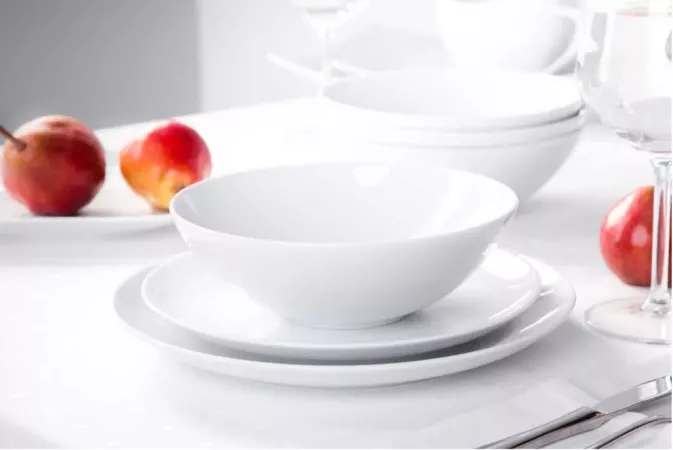 Komplet talerzy dla 6 osób (18el.) Altom Design - MariaPaula Moderna Biała Komplet talerzy dla 6 osób (18el.) Altom Design - MariaPaula Moderna Biała
