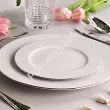 Serwis obiadowy na 12 osób (42el.) Chodzież - Yvonne 9718 PLATYNOWA LINIA
