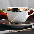 Filiżanka ze spodkiem 0,28 L / 15 cm Porcel - Saturn GIFT BOX 10.SA.FS28