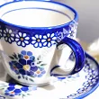 Filiżanka ze spodkiem 0,22 L / 14 cm Bolesławiec - Altmańska Polana