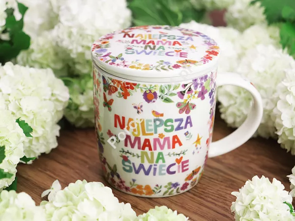 Kubek z zaparzaczem 0,4 L Duo - Najlepsza Mama 15.NAM.KZ Kubek z zaparzaczem 0,4 L Duo - Najlepsza Mama 15.NAM.KZ