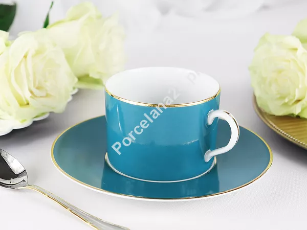 Filiżanka ze spodkiem 0,23 L / 16 cm Porcel - Louise GIFT BOX 10.LOU.FS23 Filiżanka ze spodkiem 0,23 L / 16 cm Porcel - Louise GIFT BOX 10.LOU.FS23