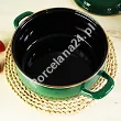 Garnek z pokrywką 5,4 L Emalia Metalac - Dark Green 1ME.DG.G22