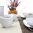 Serwis obiadowy na 12 osób (44el) Chodzież - Akcent G727 Frozen (TG20) BW