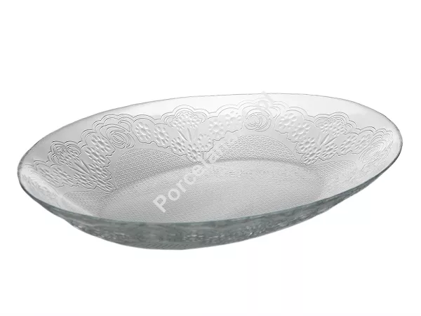 Półmisek owal hartowany  33x25,7 cm Pasabahce - 1D.POL.10568 Półmisek owal hartowany  33x25,7 cm Pasabahce - 1D.POL.10568