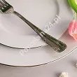 Komplet talerzy na 6 osób (18 el.) Chodzież - Yvonne 9718 PLATYNOWA LINIA