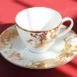 Filiżanka ze spodkiem 0,26 L / 17 cm Porcel - Belle Epoque Gold GIFT BOX 10.BEE.FS26
