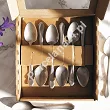 Komplet 6 łyżeczek do kawy 11,2 cm Hisar - Riva Vintage GIFT BOX
