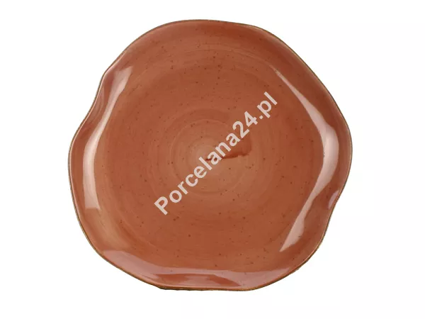 Talerz płytki 25 cm Lubiana - Stone Age / Ceglasty Talerz płytki 25 cm Lubiana - Stone Age / Ceglasty