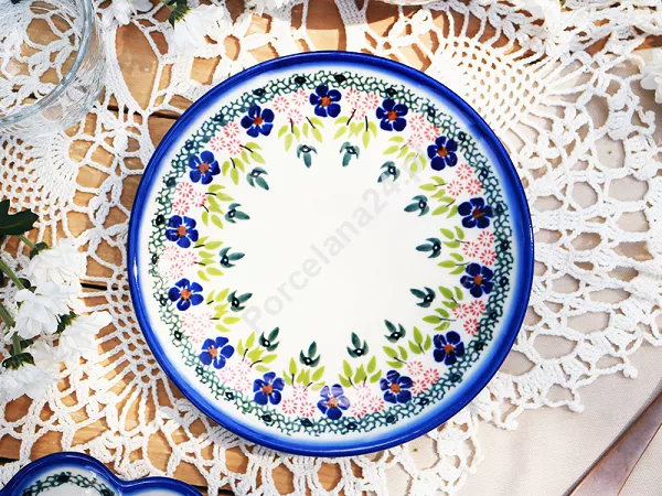 Talerz głęboki 21 cm Bolesławiec - Mariańska Koronka Talerz głęboki 21 cm Bolesławiec - Mariańska Koronka