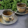 Filiżanka ze spodkiem 0,3 L / 16 cm Bogucice - Alumina Gobi 1268