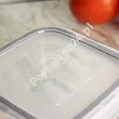 Pojemnik kwadratowy 375 ml z pokrywką LAV - Fresco 4K.FRE.227