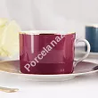 Filiżanka ze spodkiem 0,23 L / 16 cm Porcel - Violet GIFT BOX 10.VI.FS23
