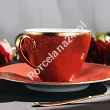 Filiżanka ze spodkiem 0,26 L / 17 cm Porcel - Rouge GIFT BOX 10.RO.FS26
