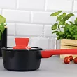 Rondel z pokrywą 16 cm / 1 L ZWIEGER - Obsidian 1Z.OB.R16