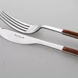 Komplet sztućców 24 cz. na 6 osób PINTI1929 - Sushi Queen Mahoń (2.5 mm) - pudełko 23.17B0.7091.K24