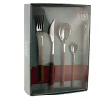 Komplet sztućców 24 cz. na 6 osób PINTI1929 - Sushi Queen Mahoń (2.5 mm) - pudełko 23.17B0.7091.K24