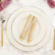 Serwis obiadowo - herbaciany na 12 osób (105 el.) Bogucice - Lolita Cream Gold 1258
