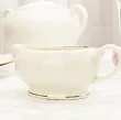 Serwis obiadowo - herbaciany na 12 osób (105 el.) Bogucice - Lolita Cream Gold 1258