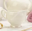 Serwis obiadowo - herbaciany na 12 osób (105 el.) Bogucice - Lolita Cream Gold 1258