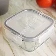 Pojemnik kwadratowy 1150 ml z pokrywką LAV - Fresco 4K.FRE.249