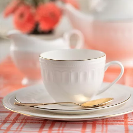 Filiżanka ze spodkiem 0,25 L / 16 cm Villa Italia - Mesyna GOLD ES679 Filiżanka ze spodkiem 0,25 L / 16 cm Villa Italia - Mesyna GOLD ES679