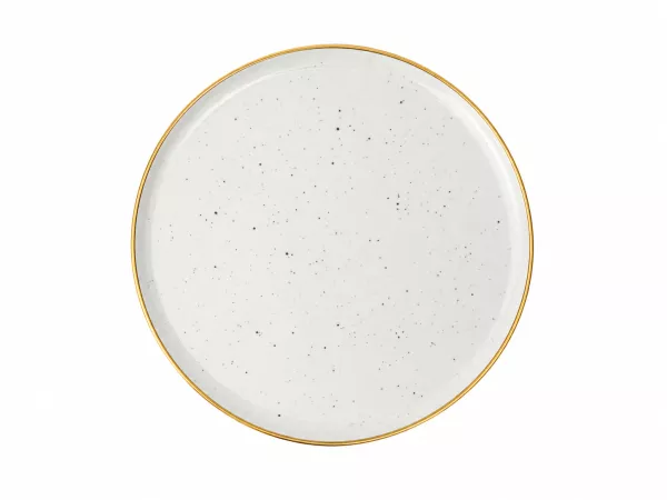 Półmisek okrągły / talerz płytki 28 cm Lubiana - Ankara Gold 1608D Natrysk Półmisek okrągły / talerz płytki 28 cm Lubiana - Ankara Gold 1608D Natrysk