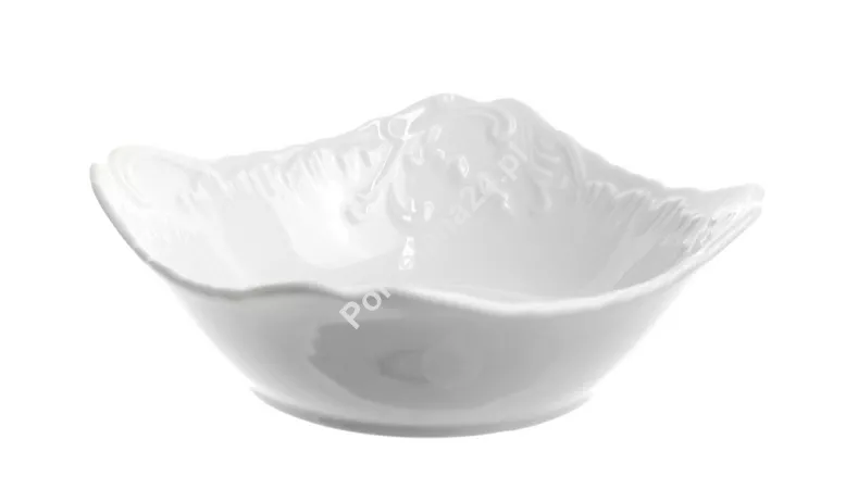 Salaterka kwadratowa 24 cm Ćmielów - Rococo 0001 Salaterka kwadratowa 24 cm Ćmielów - Rococo 0001