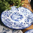 Komplet talerzy na 6 osób (18 el) Arca Italy - Old London Blue