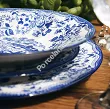 Komplet talerzy na 6 osób (18 el) Arca Italy - Old London Blue