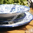 Komplet talerzy na 6 osób (18 el) Arca Italy - Old London Blue