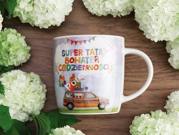 Kubek 0,4 L Duo - Super tata 15.SUT.K Kubek 0,4 L Duo - Super tata 15.SUT.K