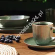 Serwis obiadowo - kawowy na 6 osób (30 el.) Porline - Modo Oliwny Gaj