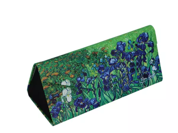 Etui na okulary składane Carmani - Vincent van Gogh - Irysy 33.021-8351 Etui na okulary składane Carmani - Vincent van Gogh - Irysy 33.021-8351