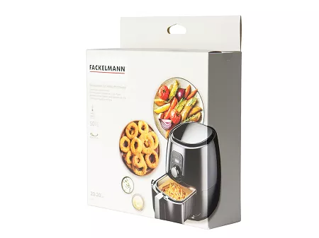 Wkłady papierowe do airfryer 20 cm (50 szt.) Fackelmann - Okrągłe 11.42687