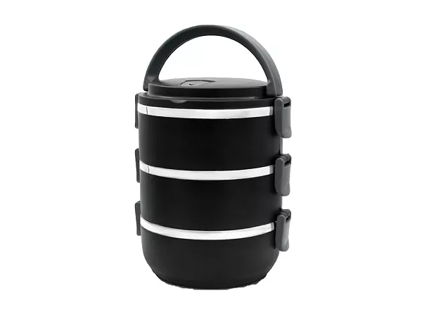 Menażka 3 el. (3x500ml) Meyerhoff - Czarna 1TR.MEN.43746 Menażka 3 el. (3x500ml) Meyerhoff - Czarna 1TR.MEN.43746