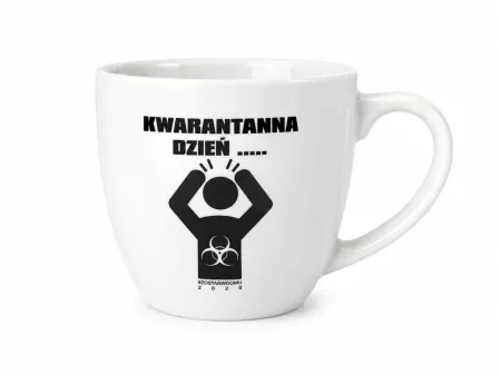 Kubek 0,3l - Kwarantanna dzień ... 	31.K2020.K4