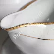 Serwis obiadowo - herbaciany na 12 osób (81 el.) Bogucice - New Hollis Gold 1133